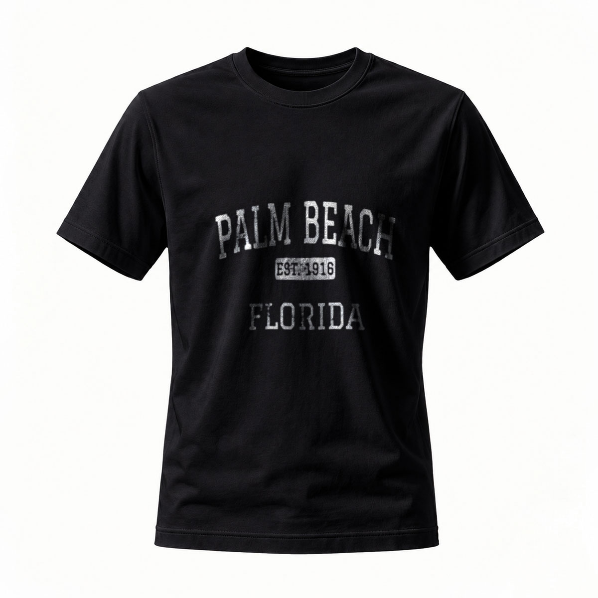 Palm Beach Florida Vintage T-Shirt Men's Casual Wear