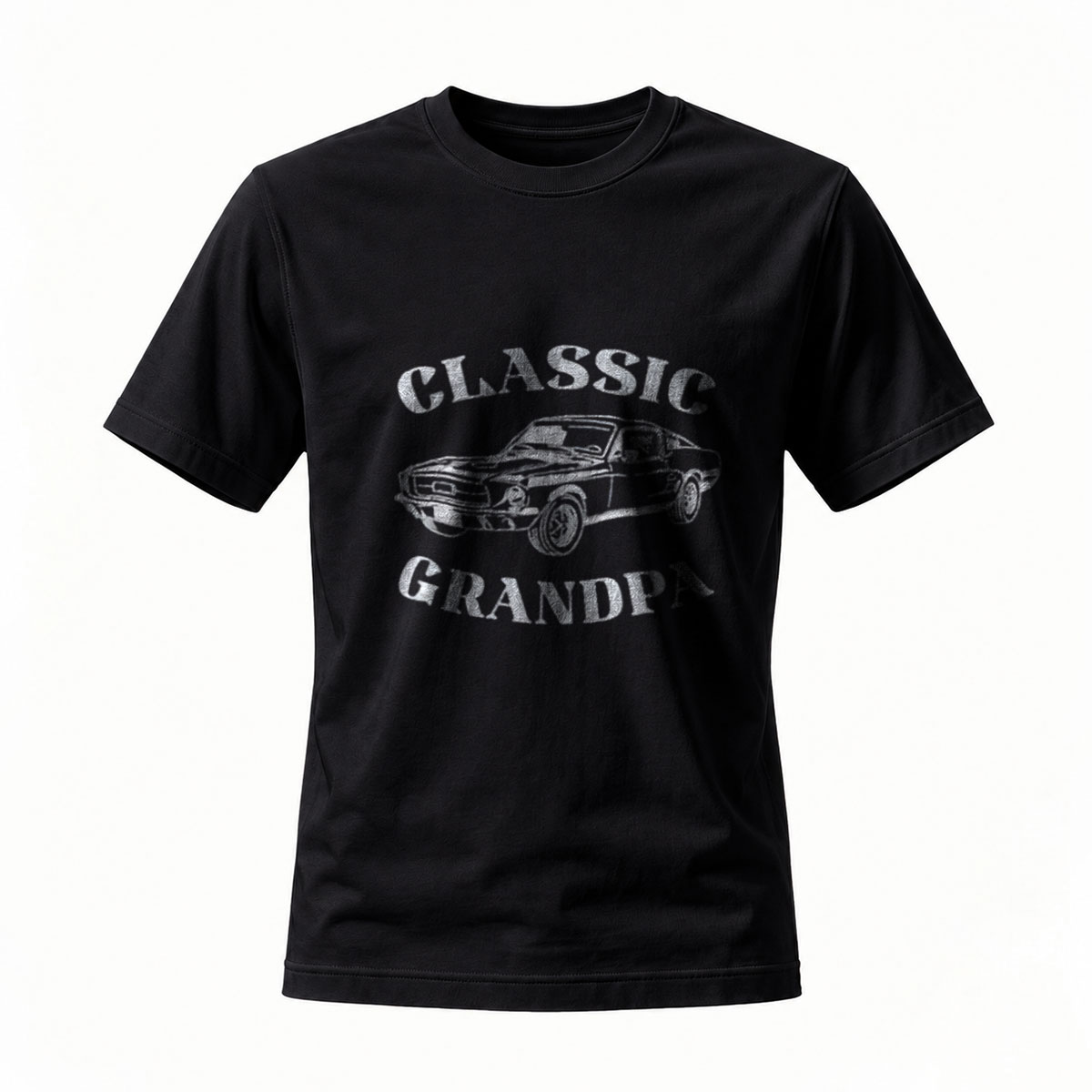 Classic Grandpa Car T-Shirt Men's Vintage Auto Gift