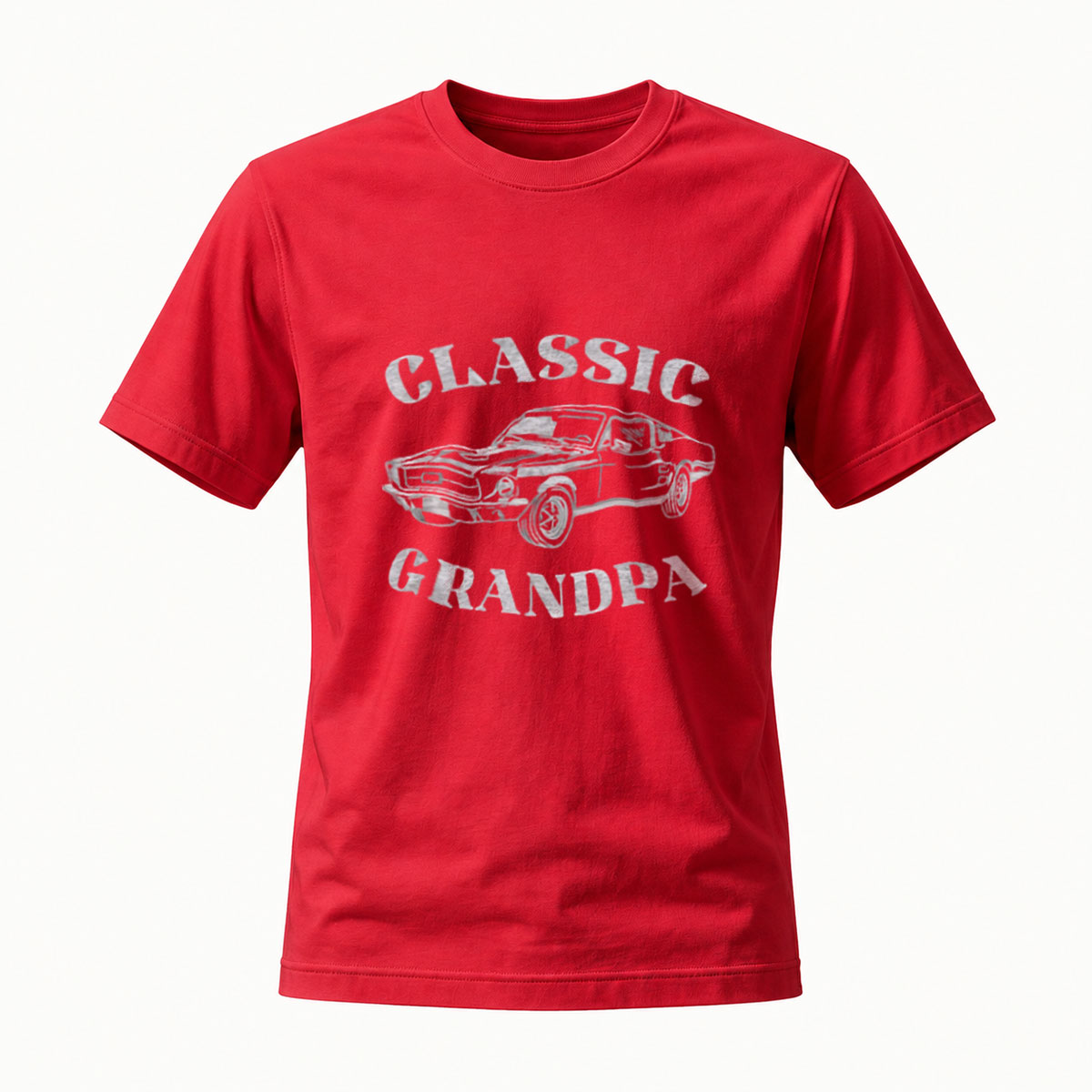 Classic Grandpa Car T-Shirt Men's Vintage Auto Gift - Image 5