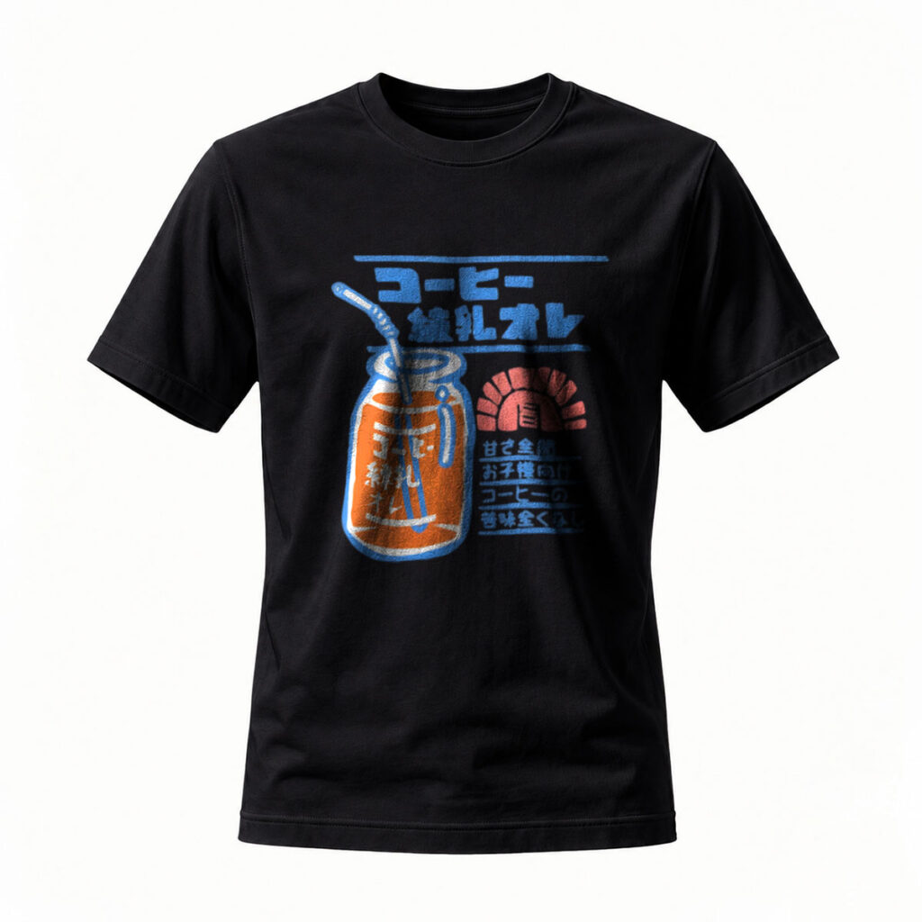 Coffee Milk Tea Jar Design Men's T-Shirt Gift Wearable Art