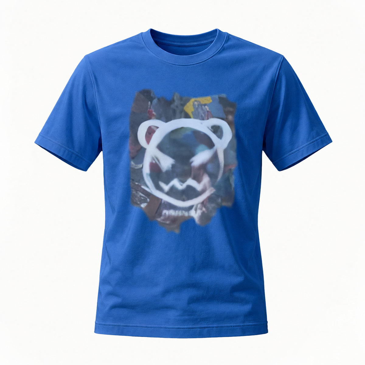 Men's Black T-Shirt Abstract Elephant Art Print Gift Wear - Image 4