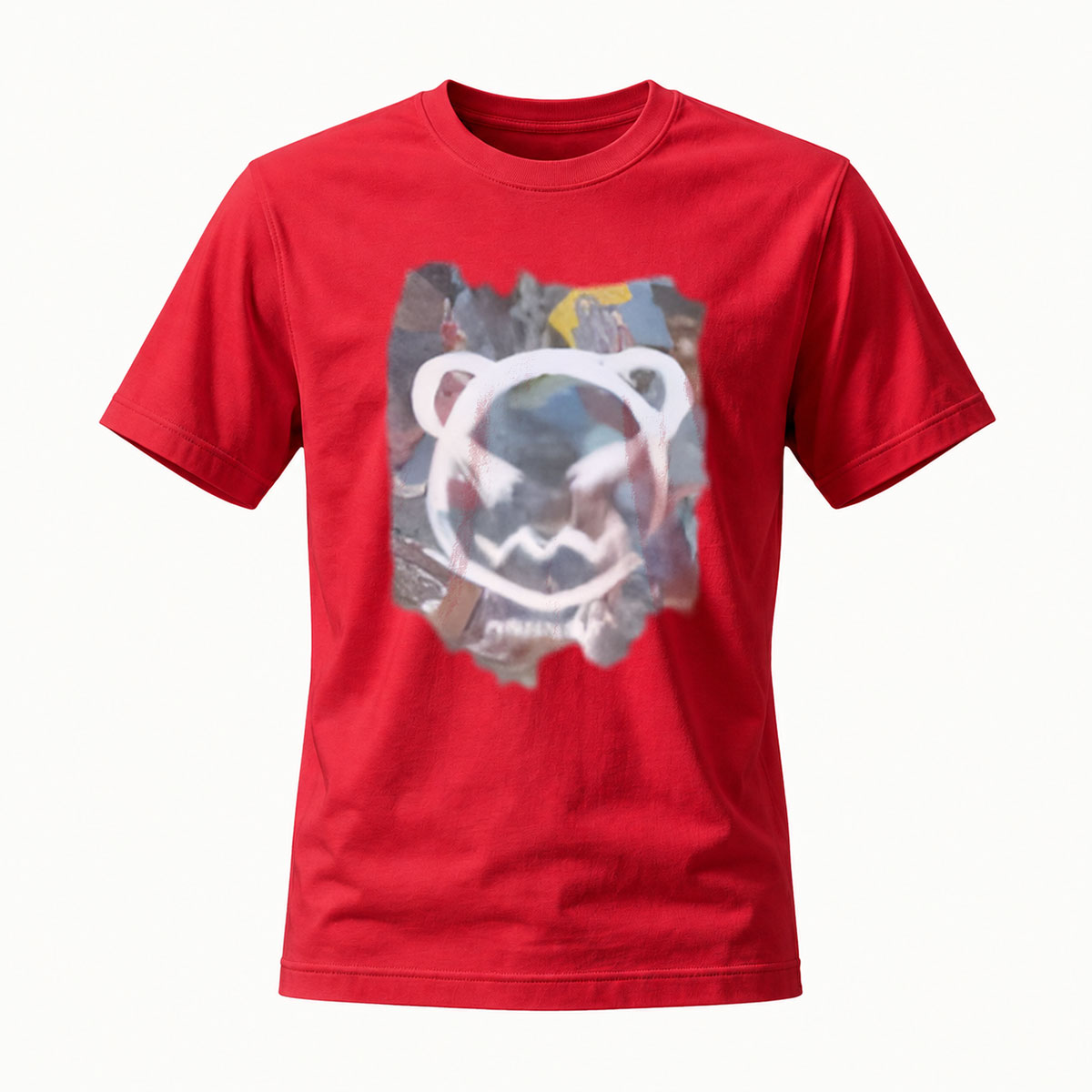 Men's Black T-Shirt Abstract Elephant Art Print Gift Wear - Image 5