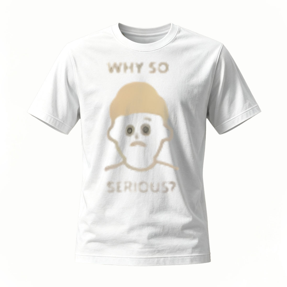 Why So Serious T-Shirt Men's Women's Casual Graphic Tee - Image 2