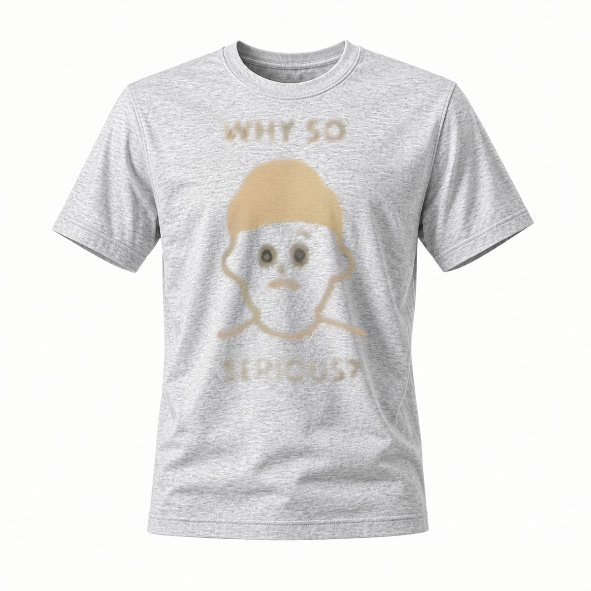 Why So Serious T-Shirt Men's Women's Casual Graphic Tee - Image 3