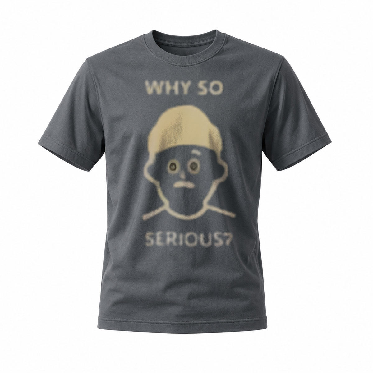 Why So Serious T-Shirt Men's Women's Casual Graphic Tee - Image 6