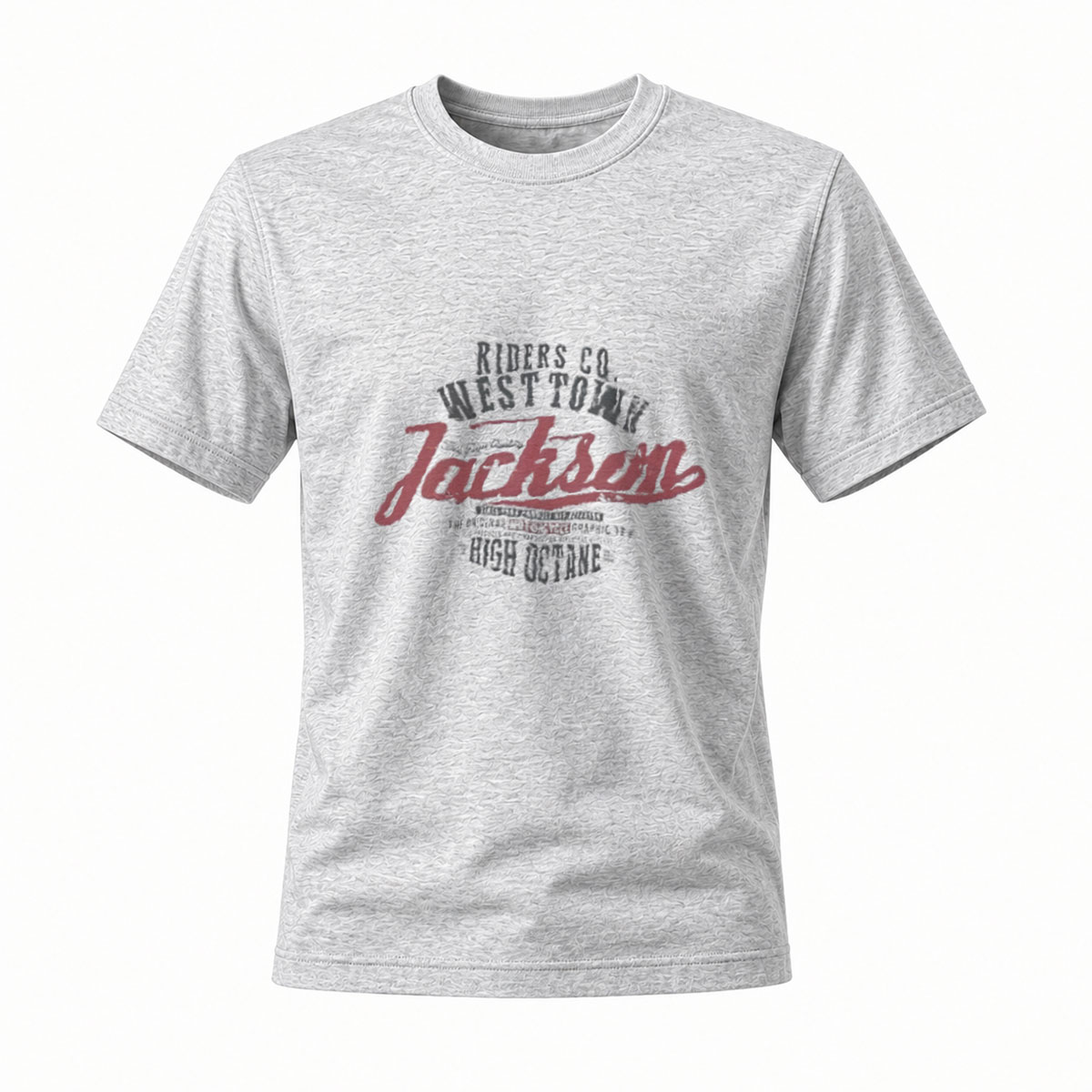 Jackson Riders Co Black T-Shirt Men's Casual Wear - Image 3