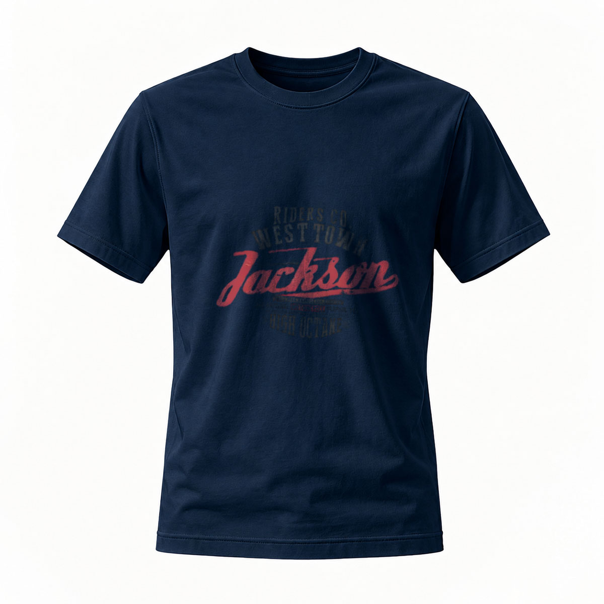 Jackson Riders Co Black T-Shirt Men's Casual Wear - Image 7