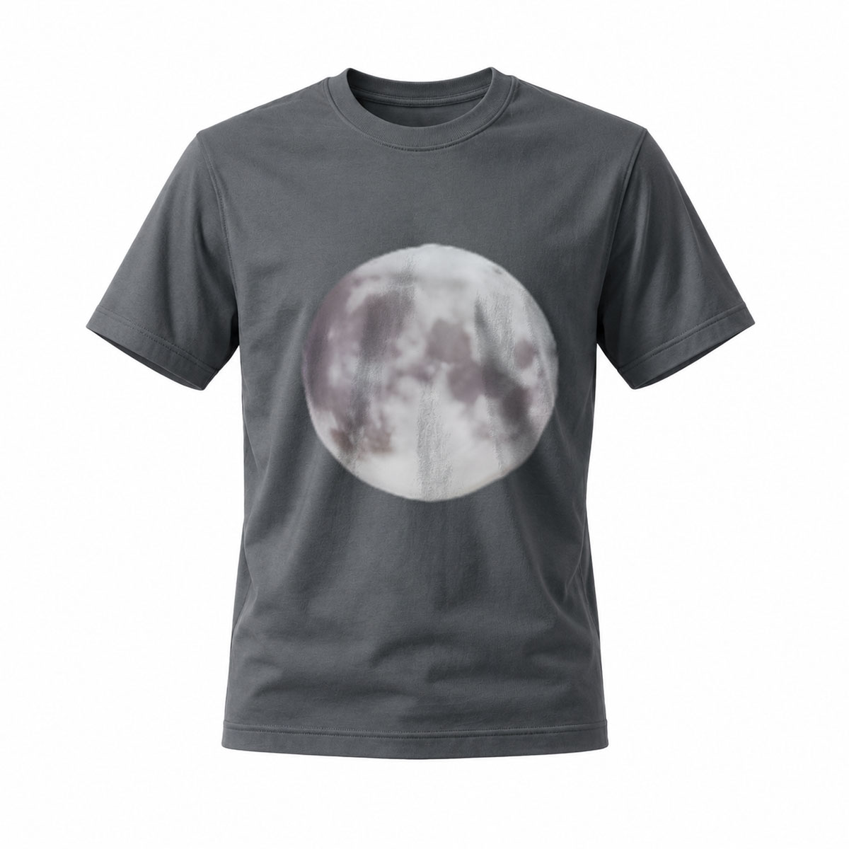 Moon Print Men's T-Shirt Casual Streetwear Gift Idea - Image 6