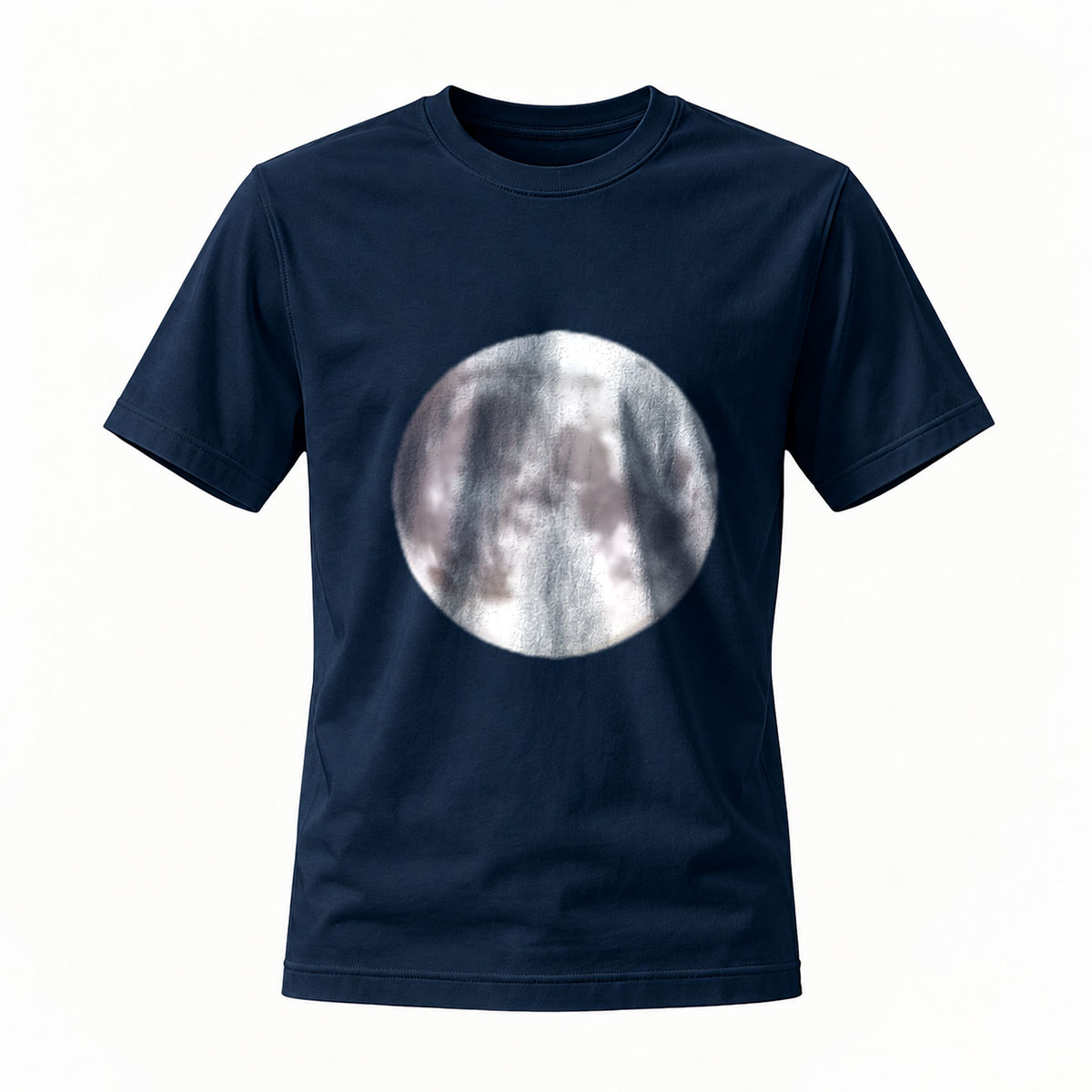 Moon Print Men's T-Shirt Casual Streetwear Gift Idea - Image 7