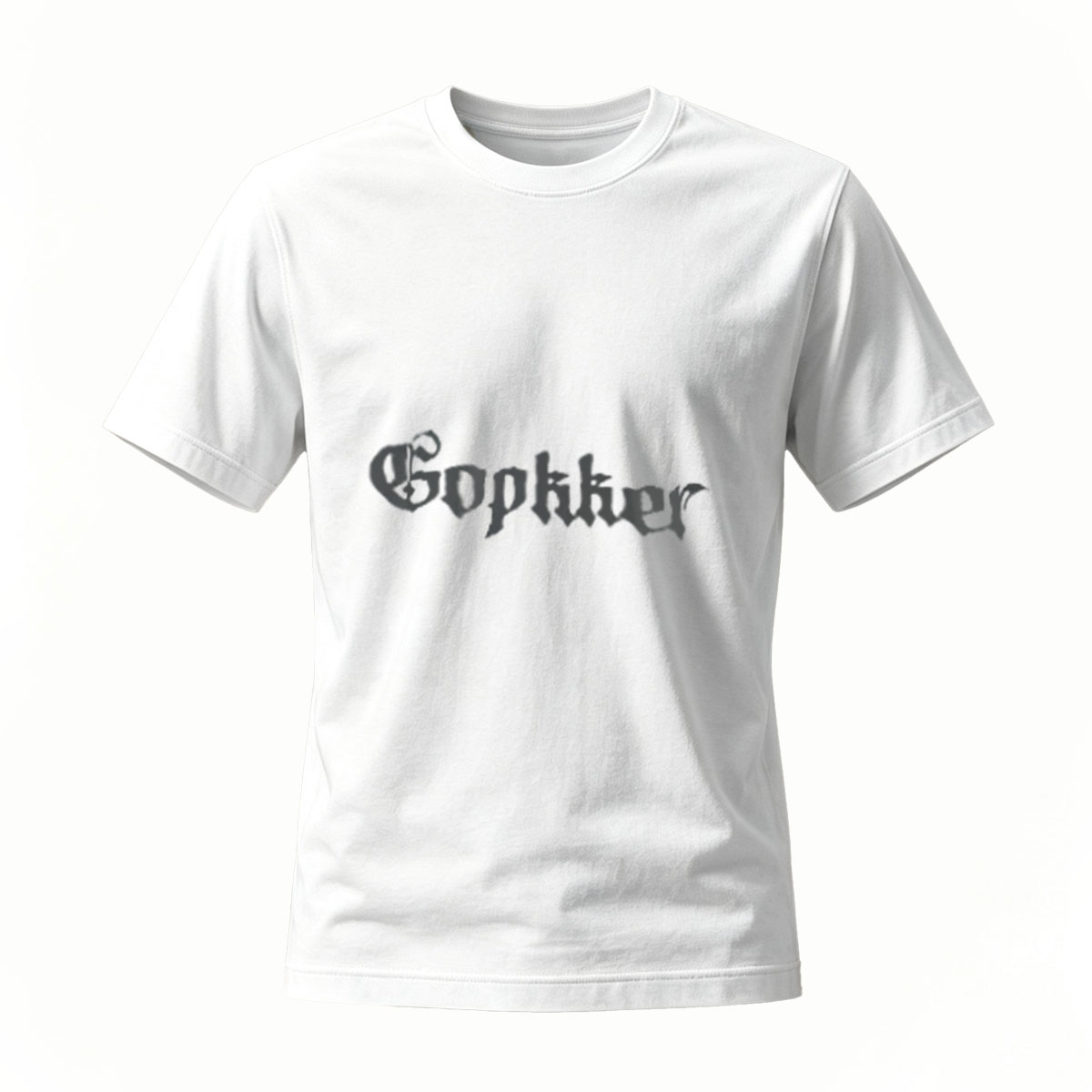 Black Gothic Style T-Shirt for Men and Women Casual Wear Gift Option - Image 2