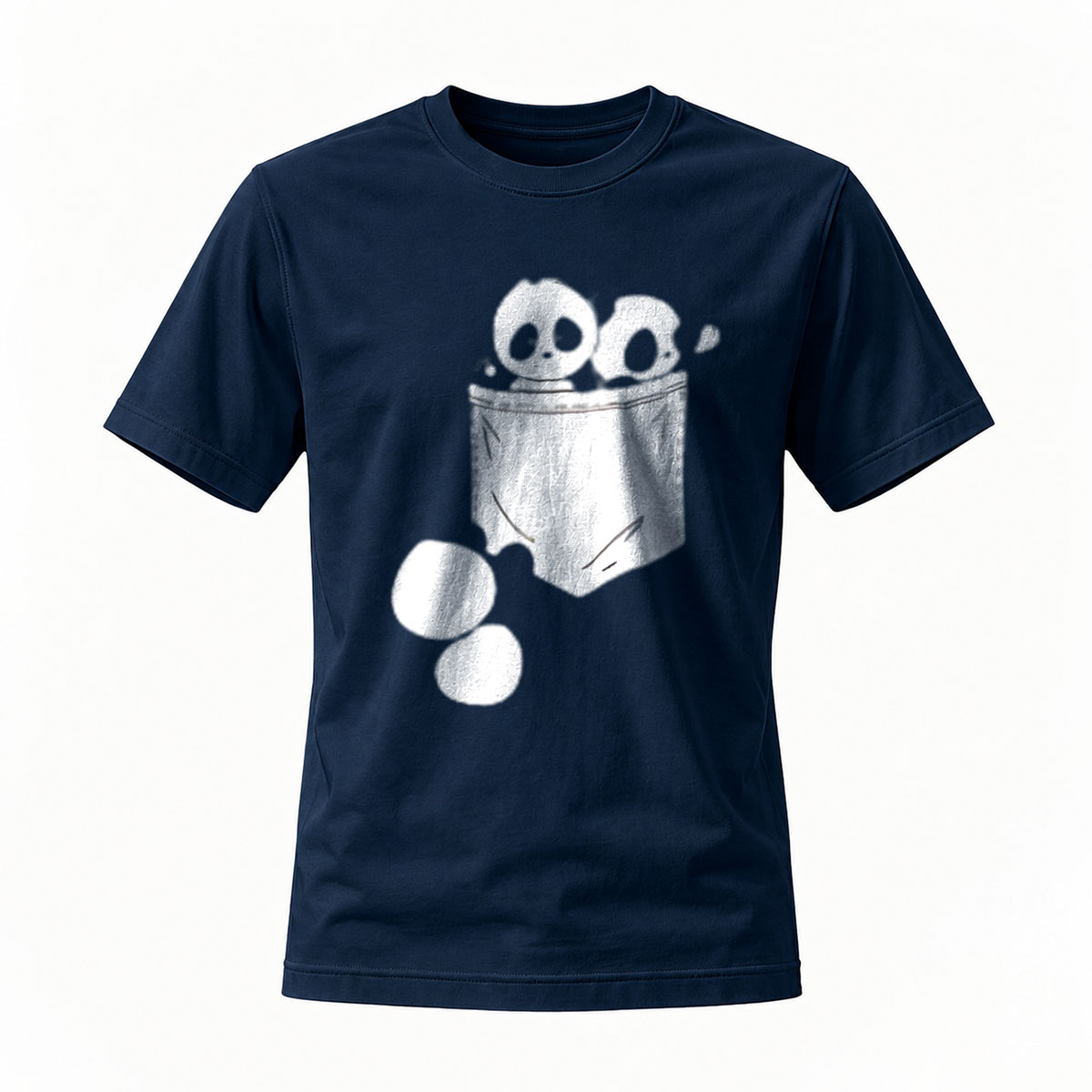 Skull Pocket Print Men's T-Shirt Casual Fashion Gift - Image 7