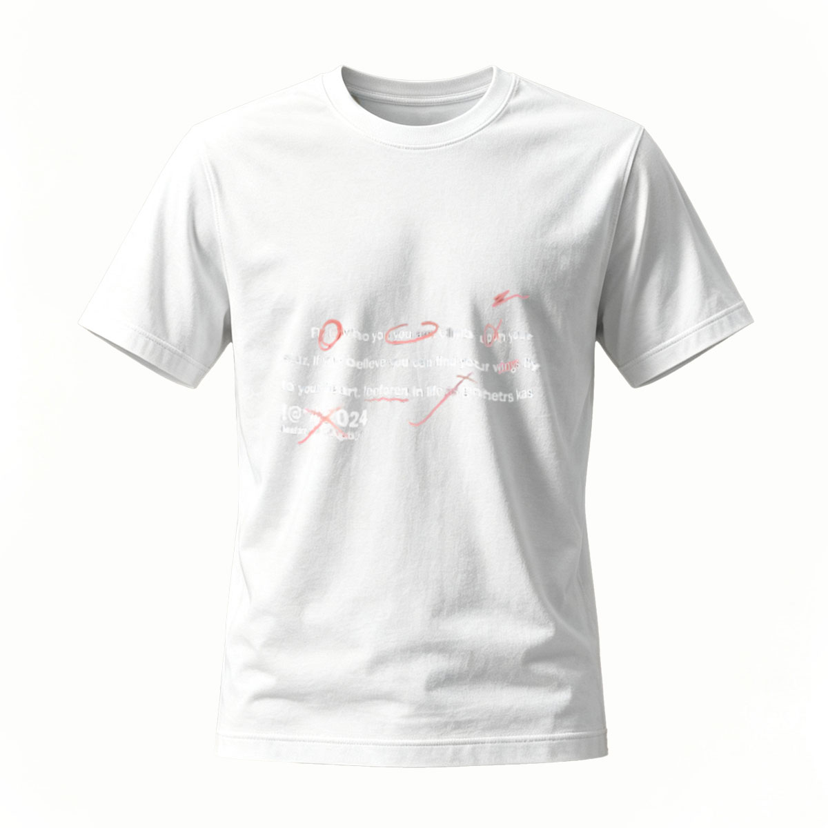 Men's Black T-Shirt Inspirational Quote 2024 Gift Wear - Image 2