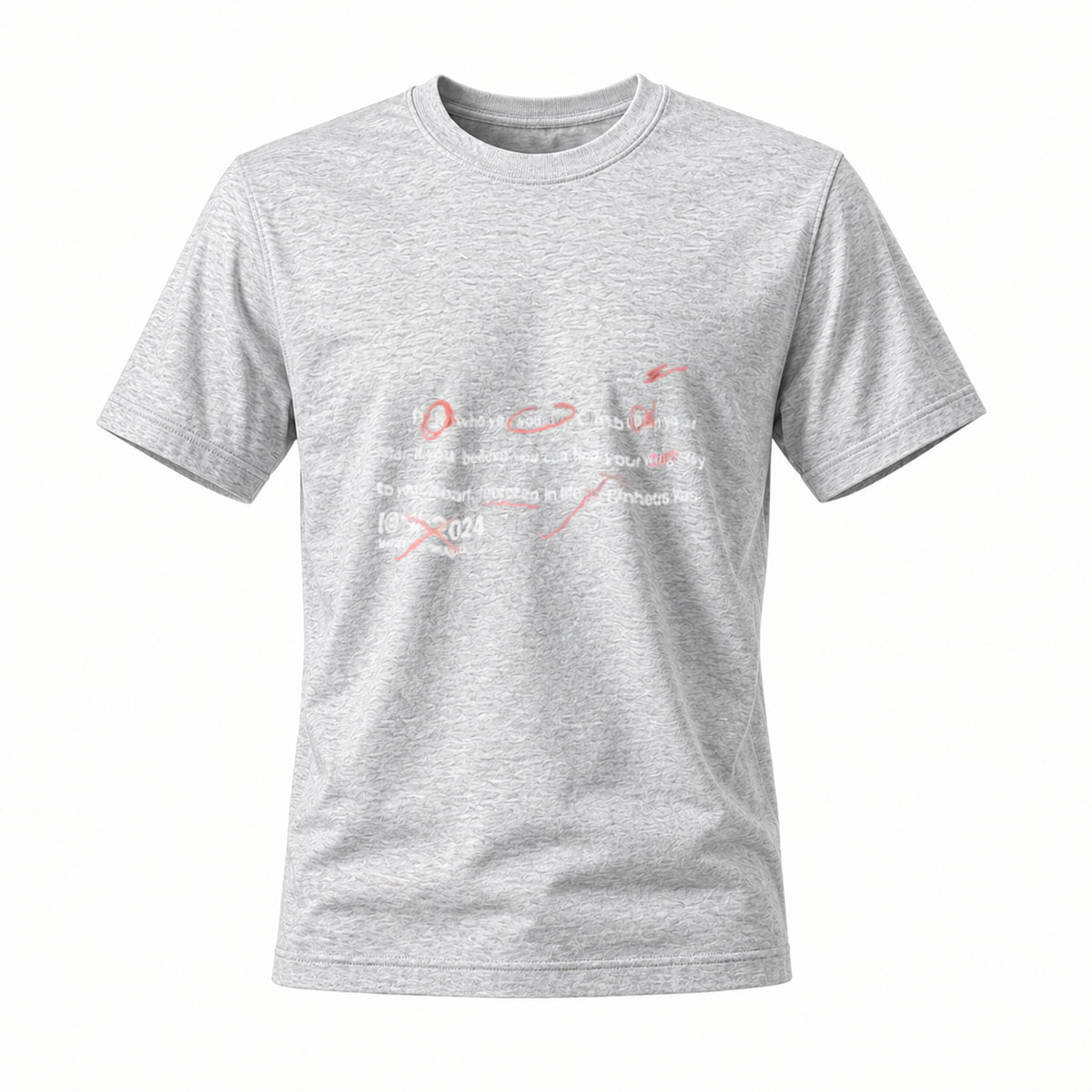 Men's Black T-Shirt Inspirational Quote 2024 Gift Wear - Image 3