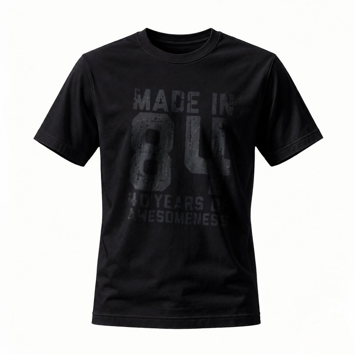 Made in 84 40 Years of Awesomeness T-Shirt Men's Black