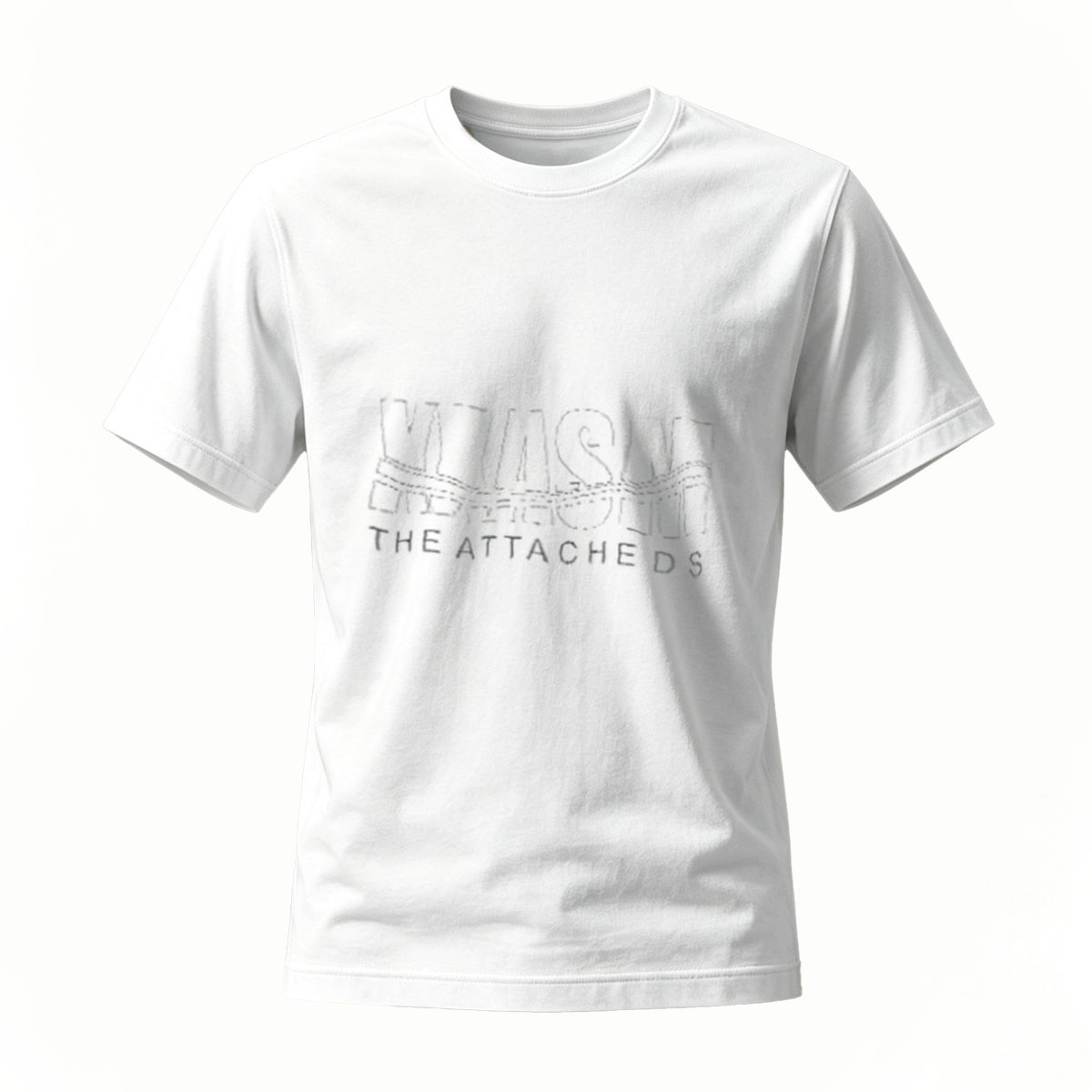 Black T-Shirt The Attache's Minimal Logo Design Men's Casual Wear - Image 2