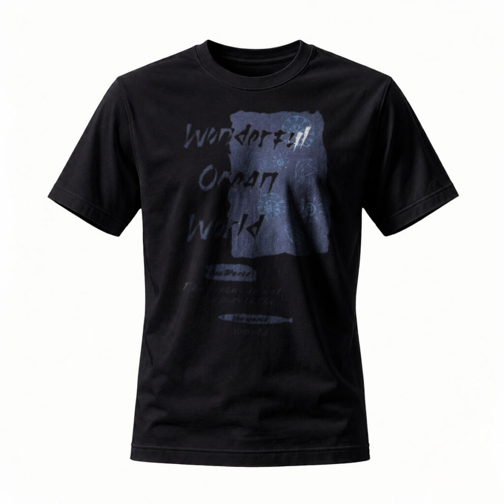 Wonderful Ocean World Men's T-Shirt Gift for Nature Lovers