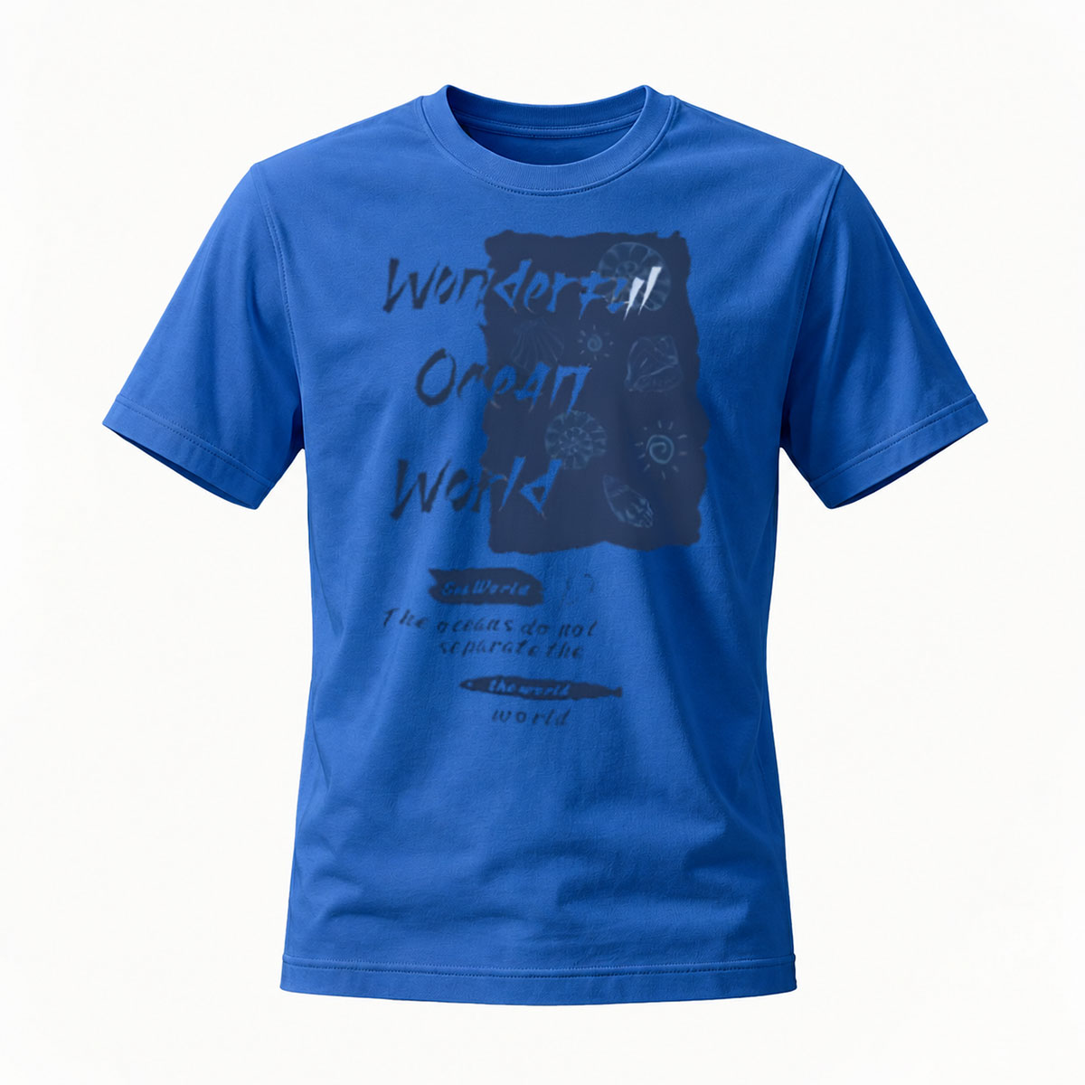 Wonderful Ocean World Men's T-Shirt Gift for Nature Lovers - Image 4