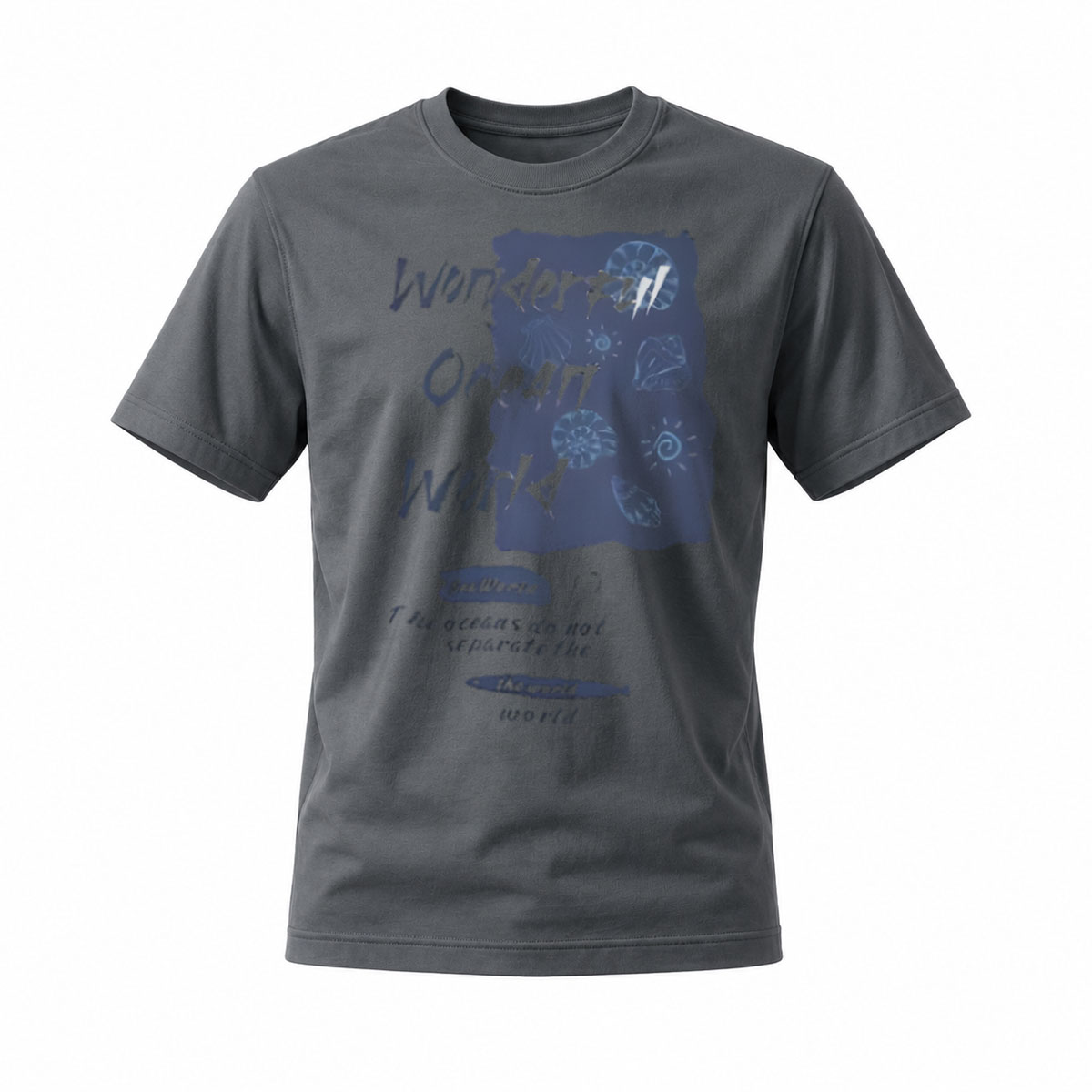 Wonderful Ocean World Men's T-Shirt Gift for Nature Lovers - Image 6