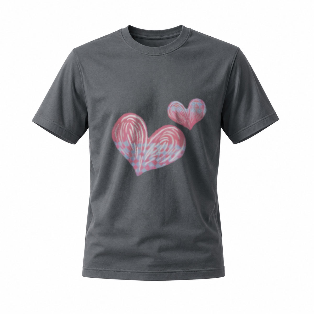 Mickey Heart Print Men's T-Shirt Valentine Gift Wear - Image 6