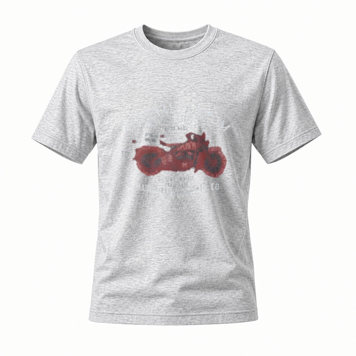 Original Custom Motorcycle T-Shirt Men's Black Graphic Tee - Image 3